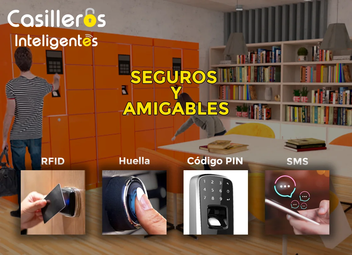  casilleros inteligentes amigables y seguros 